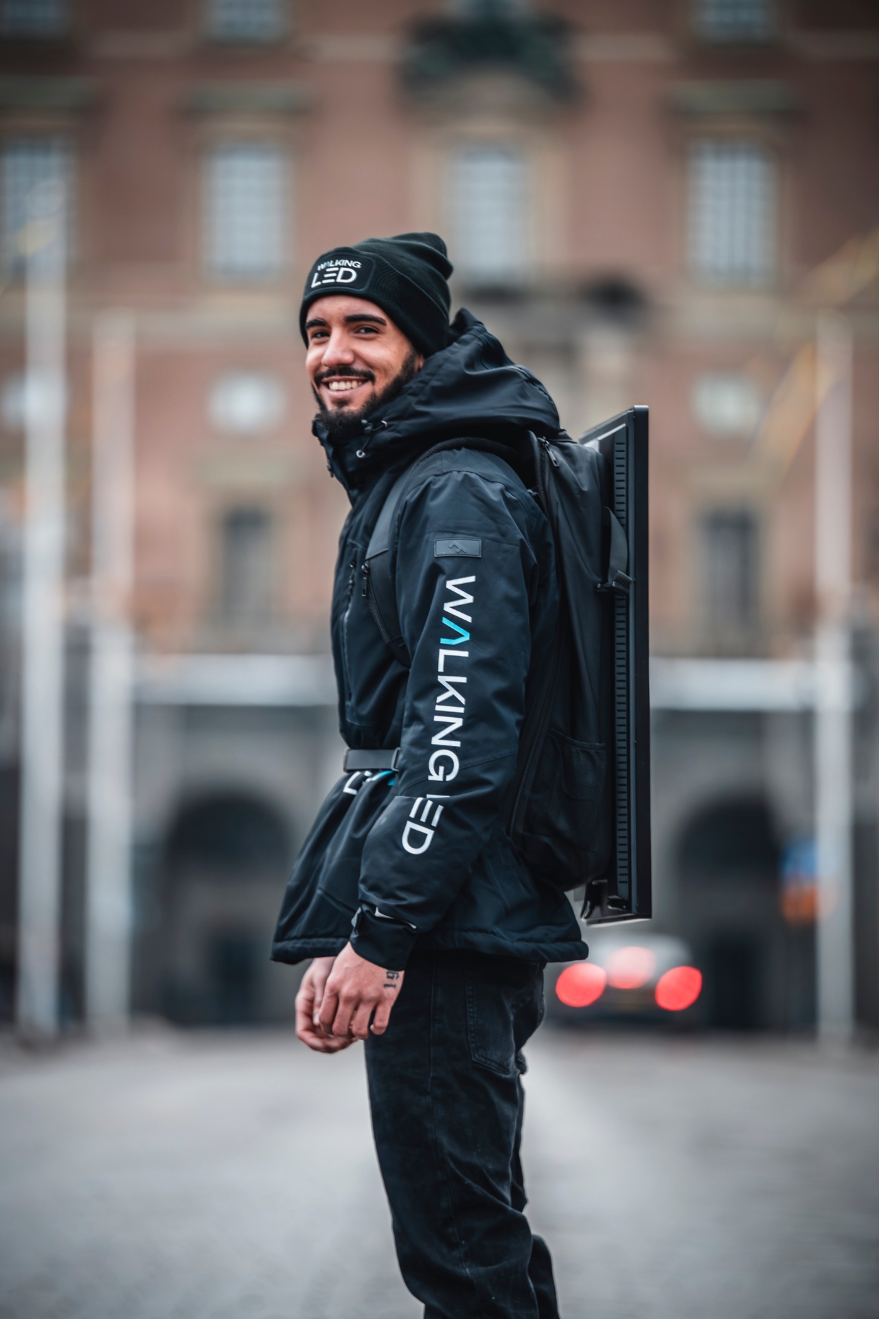 Walking LED | Ads in motion